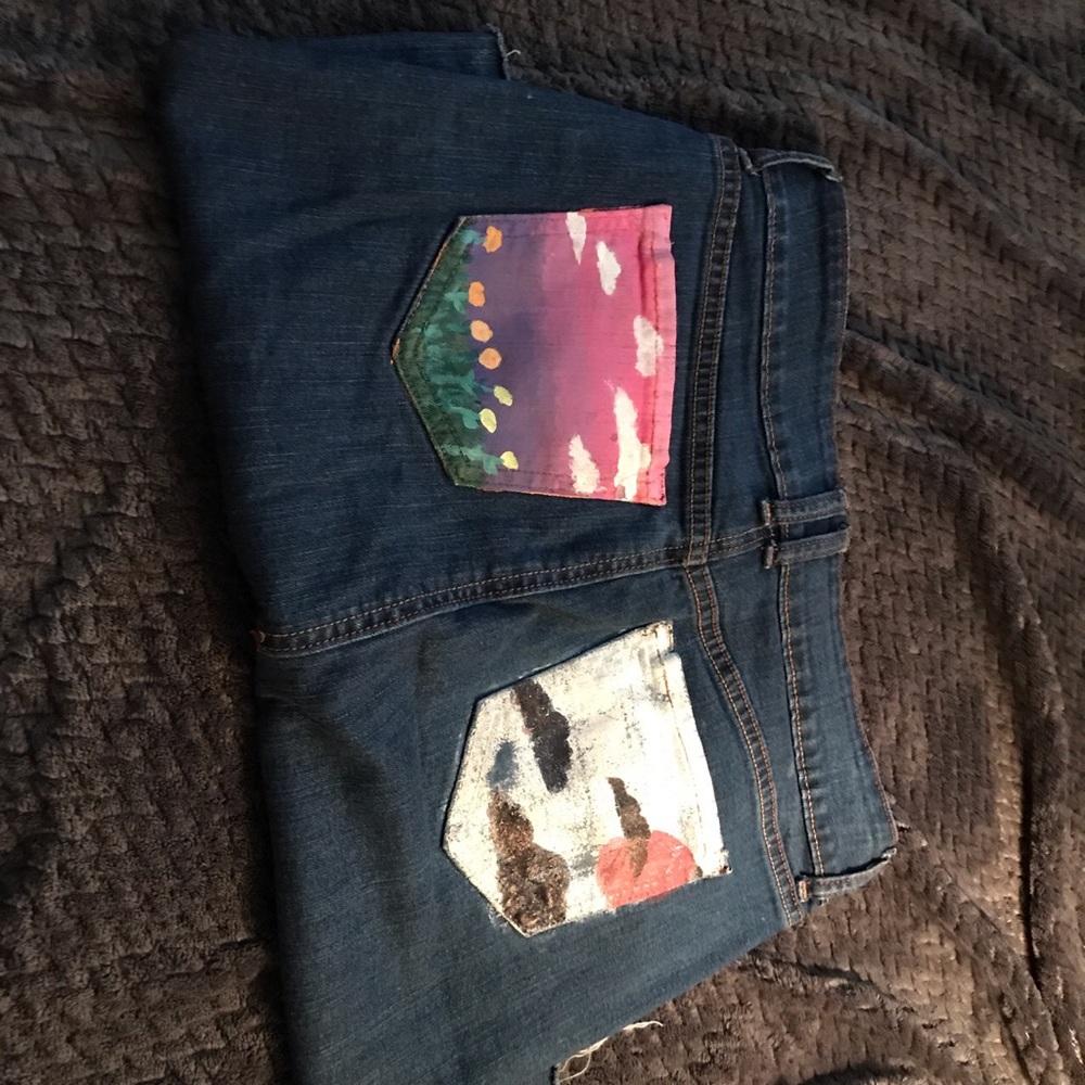 Custom made day and night skirt